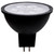 Satco | S11396 | 4.5W MR16 LED Black Finish 3000K GU5.3 Base 360 Lumens 12V