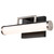 Satco | 62-656 | Solano LED Small Vanity Black Brushed Nickel White Acrylic