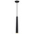 Satco | 62-828 | Melrose 12W 16" LED Pendant Matte Black and Brushed Brass