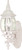 Satco | 60-3467 | Central Park 1 Light 20 in. Wall Lantern Clear Beveled