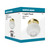 Satco | 60-6029 | 1 Light 6 in. Ceiling Fixture Clear Bottom Squat Ball
