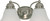 Satco | 60-6078 | Empire 2 Light 15 in. Vanity