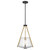 Satco | 60-7687 | Starlight 1 Light Foyer Pendant Medium Base 60 Watt Matte Black Finish