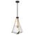 Satco | 60-7687 | Starlight 1 Light Foyer Pendant Medium Base 60 Watt Matte Black Finish