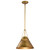 Satco | 60-7776 | Adina Medium Pendant Natural Brass Finish