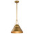 Satco | 60-7776 | Adina Medium Pendant Natural Brass Finish
