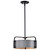 Satco | 60-7852 | Altos 3 Light Small Pendant Gray/Matte Black