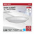 Satco | 62-1815 | 9.5W 10" LED Disk Light White Finish CCT Selectable