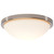 Satco | 62-1842 | Button 11" LED Flush Mount Brushed Nickel Finish