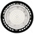 Satco | 65-965 | 80 Watt Hi-Pro Shop Light with Plug 8" Dia. 5000K Black