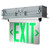 Satco | 67-115 | Green Mirror Edge Lit LED Exit Sign 2.94 Watts Dual Face 120/277V
