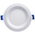 Satco | S11870 | 12W LED Low Profile Regress Baffle Downlight 4" Remote Driver