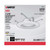 Satco | S39313 | 7.2 Watt LED Downlight Retrofit 5-6"es 3000K 120 Volt White Finish
