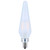 Satco | S12141 | 2W Prismatic HX11 LED 2700K Candelabra 120V Frost Finish 2-Card
