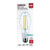 Satco | S13181 | 13.5W LED HID Replacement ED17 4000K Med Base Clear