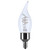 Satco | S11526 | 4W LED Reminiscent Flex Gray Coil Filament CA11 Candelabra Base
