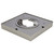 Satco | 25-1717 | BLINK Pro Square Collar 7" Brushed Nickel