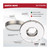Satco | 62-1723-EM | Blink Pro EM Battery Backup 9" Round Nickel