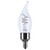 Satco | S10524 | 4W LED Reminiscent Flex Gray Coil Filament CA11 Candelabra Base