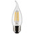 Satco | S21885 | 4W CA10 LED Clear Medium 5000K 120V