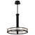 Satco | 62-2003 | Darrow 24" LED Pendant Matte Black Acrylic Panels