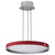Satco | 62-3011 | Bandon 20" LED Pendant Gray with Red Wrap