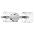 Satco | 60-8072 | Marlowe 2 Light Vanity Pol. Nickel Clear Glass