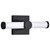 Satco | 62-2201 | Bowman 12" LED Vanity Matte Black Acrylic Lens