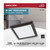 Satco | 62-1916 | Blink Performer 10W LED 7" Square Bronze 5 CCT Select