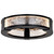 Satco | 62-2002 | Darrow 13" LED Flush Mount Matte Black Acrylic Panels