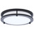 Satco | 62-1975 | Glamour LED 10" Flush Mount Black Finish 27K/3K/35K/4K/5K