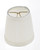 Satco | 90-1271 | Clip On Shade Bone Pleated Round 3" Top 4" Bottom 4" Side