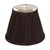 Satco | 90-2365 | Clip On Shade Black Folded Pleat 3" Top 5" Bottom 4" Side