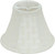 Satco | 90-2486 | Clip On Shade Cream Bamboo Linen 3" Top 6" Bottom 4-1/2" Side