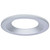 Satco | S21655 | 6-Inch Round Trim for LED Commercial Downlight Silver Finish