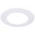 Satco | S13543 | 10-Inch Flat Goof Ring for Commercial Downlights Round White Finish