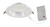 Keystone KT-RDLED23-8B-9CSF-FDIM 8 in LED Recessed Downlight, 23W, 2700/3000/3500/4000/5000K, Dimmable, 120V