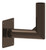Keystone KT-WMT-S90 Wall Mount Tenon, Single 2 3/8", 90 Deg, Bronze