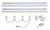 Keystone KT-RKIT-SP-W-82-C4-4LED-DP 8 ft Linear LED Retrofit Kit