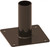 Keystone KT-WMT-S Wall Mount Tenon, Single 2 3/8", Bronze