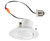 Keystone KT-LED8RD-4C-9CSF-DIM-G LED Retrofit Downlight Trim, 8W, 2700/3000/3500/4000/5000K, Dimmable, 120V