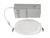 Keystone KT-WDLED14PS-6B-9CSF-VDIM 6 in LED Canless Wafer Downlight, 14/12/10W Selectable, 2700/3000/3500/4000/5000K, Dimmable, 120-277V