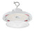 Keystone KT-RHLED150PS-12CD-OSD-8CSB-VDIM-P-W 12 in Round LED Round UFO High Bay, 150/100/70W Selectable, 3000/4000/5000K, Dimmable, 120-277V