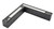 Keystone KT-LALED25PS-LA-8CSF-VDIM-B L Shape LED Architectural Linear Fixture, 26/20/16W Selectable, 2700/3000/3500/4000/5000K, 120-277V