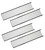 Keystone KT-LALED-4A-LVR-2-KIT Straight Blade Louver Kit for 4ft Series A Linear Arch Fixtures