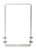 Keystone KT-CLED-TM-1-KIT-W Trunnion mount kit, White, Used on canopy fixtures, Attaches to surface mount box
