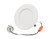 Keystone KT-LED10PSWD-4A-9CSF-DIM LED Retrofit Downlight Trim, 10/8/6W Selectable, 2700/3000/3500/4000/5000K, Dimmable, 120V