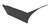 Keystone KT-ALED-GS-L2-L-KIT-B Glare shield, Black, Left side mounted, Used on Series 2 area lights, Large housing