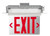 Keystone KT-EX-EL2-WH3RL-UU LED Exit Sign, RedK, 120-277V