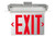 Keystone KT-EX-ELNY1-WH3RL-RU LED Exit Sign, RedK, 120-277V